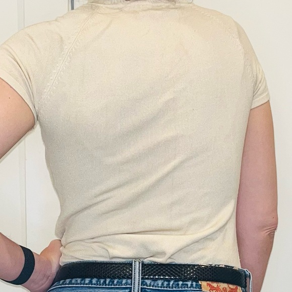 Vintage knit T-shirt by AK collection - Picture 4 of 10